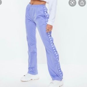 KAPPA rare lilac wastoria joggers track pants